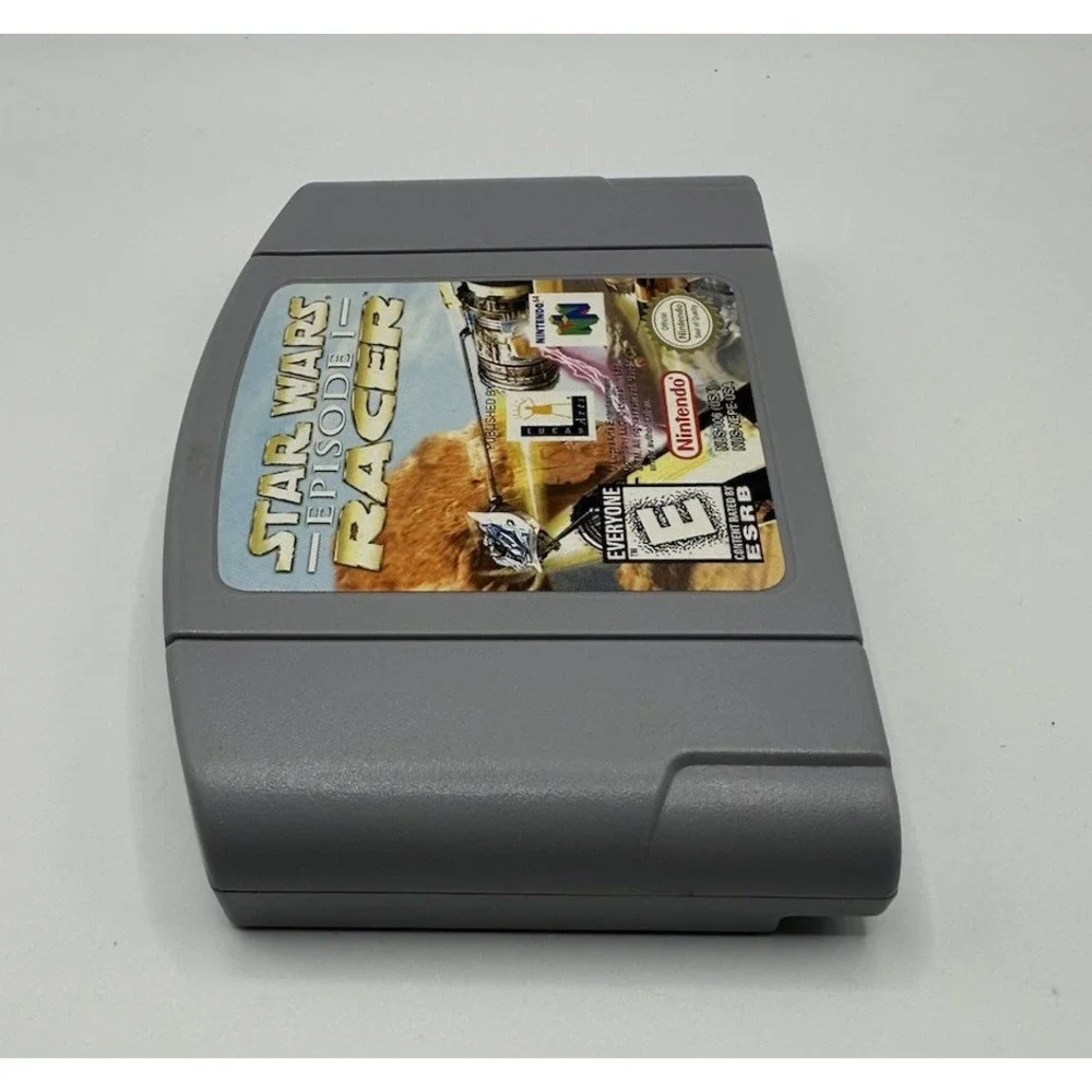 STAR WARS EPISODE 1 RACER NINTENDO 64 N64 AUTHENTIC CART CLEANED TESTED & WORKS